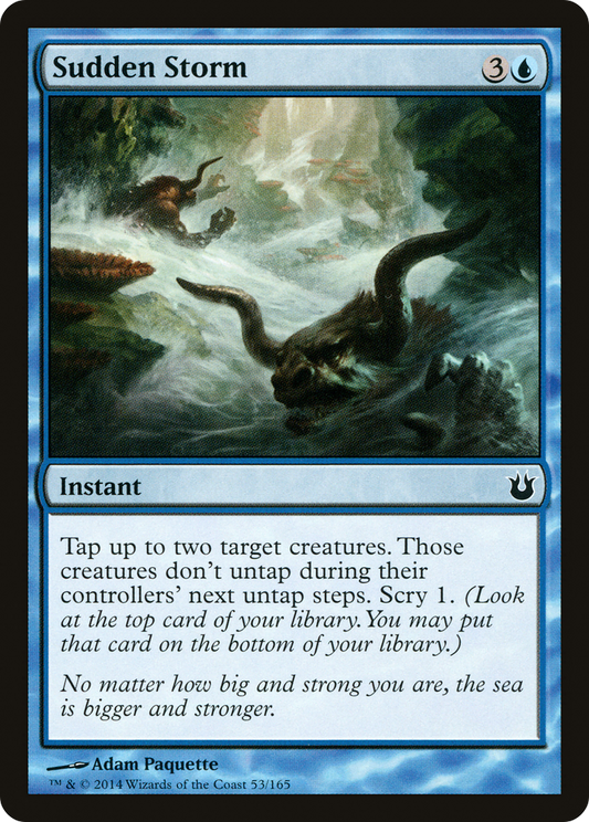 Sudden Storm (BNG-053) (Foil)