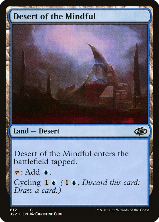 Desert of the Mindful (J22-812)