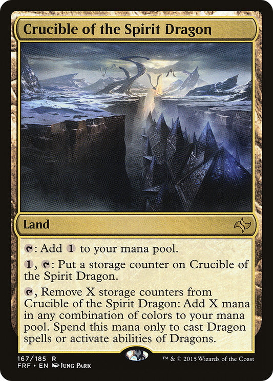 Crucible of the Spirit Dragon (FRF-167) (Foil)
