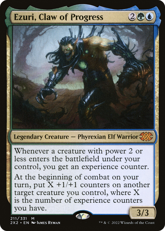 Ezuri, Claw of Progress (2X2-211) (Foil)