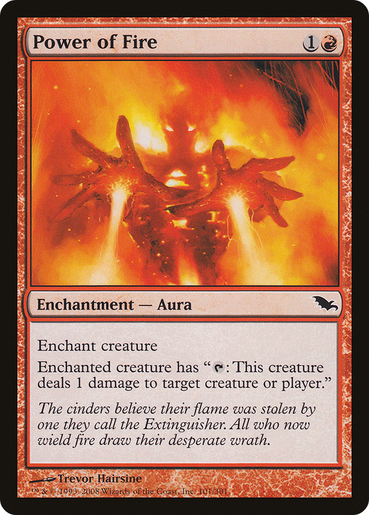 Power of Fire (SHM-101) (Foil)