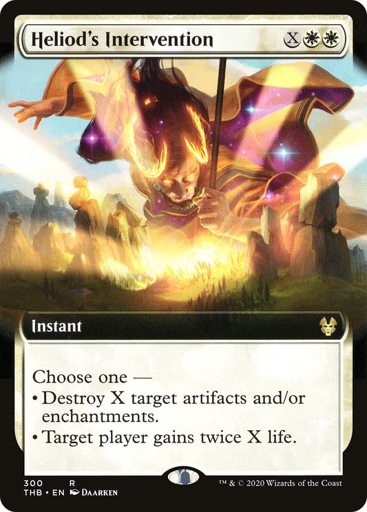 Heliod's Intervention (THB-300) (Extended Art) (Foil)