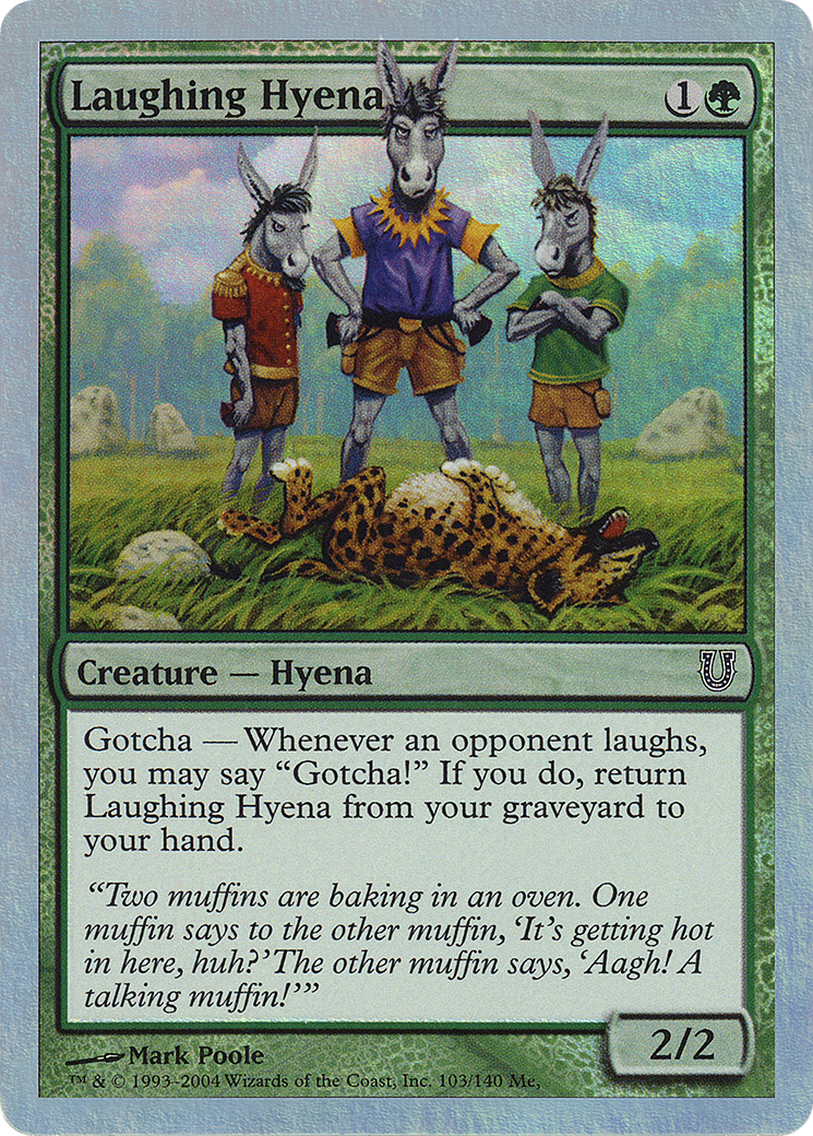 Laughing Hyena (UNH-103★) (Foil)