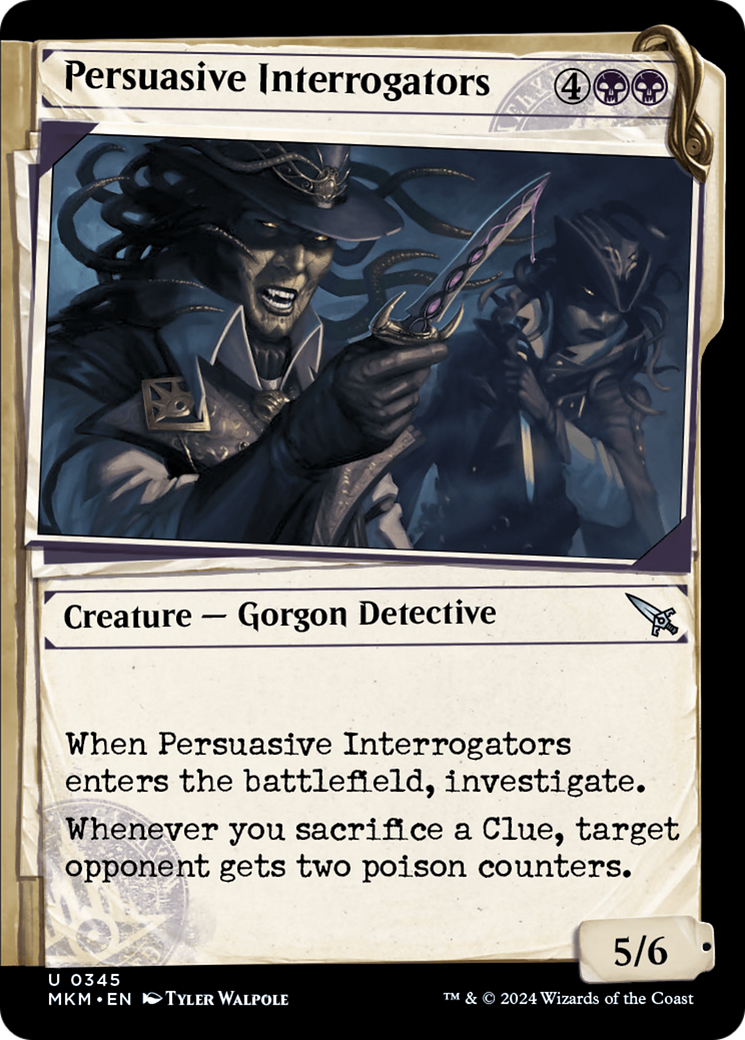 Persuasive Interrogators (MKM-345) (Showcase) (Foil)