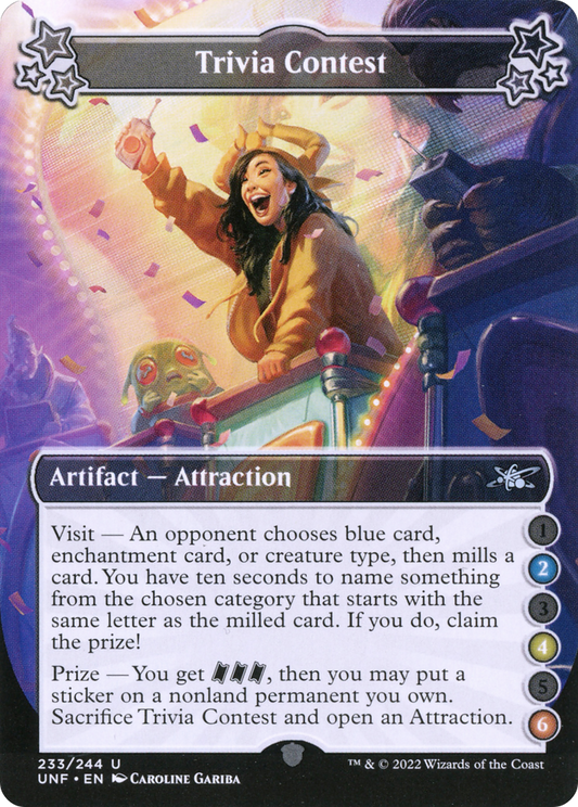 Trivia Contest (UNF-233B) (Foil)
