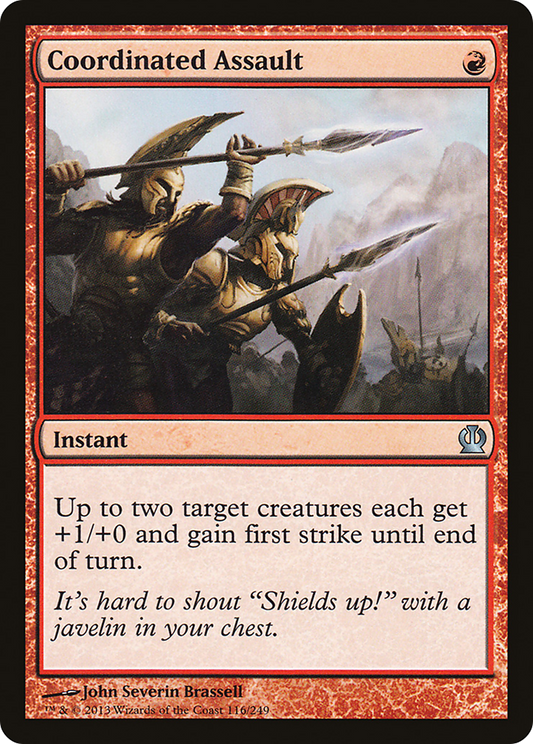 Coordinated Assault (THS-116) (Foil)