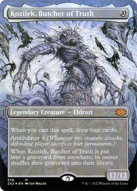 Kozilek, Butcher of Truth (2X2-576) (Borderless) (Textured Foil)