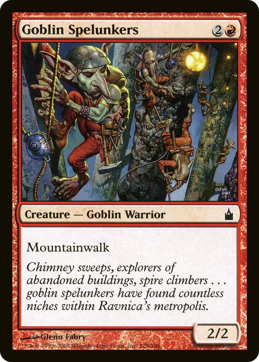 Goblin Spelunkers (RAV-128) (Foil)