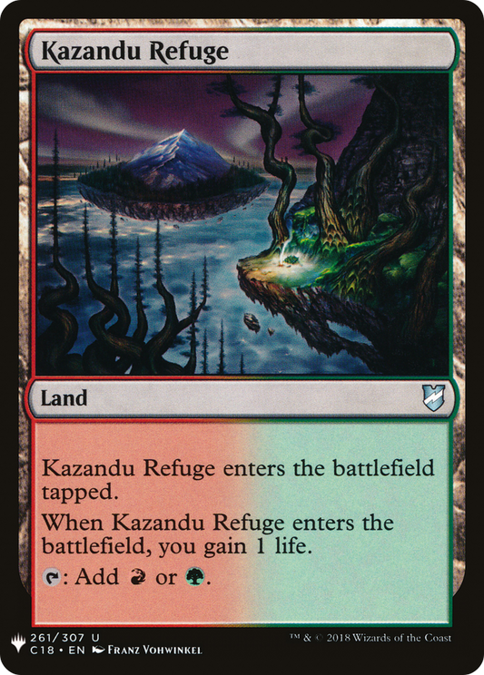 Kazandu Refuge (LIST-C18-261)