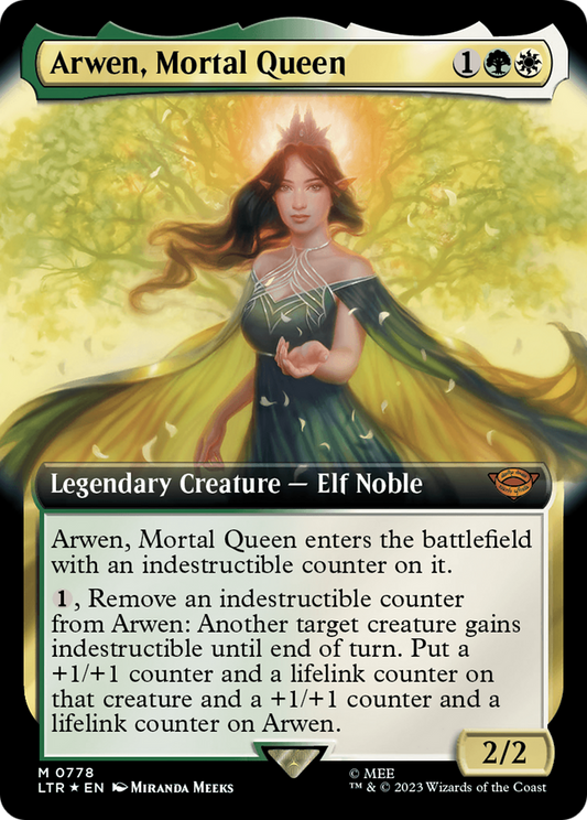 Arwen, Mortal Queen (LTR-778) (Extended Art) (Surge Foil)