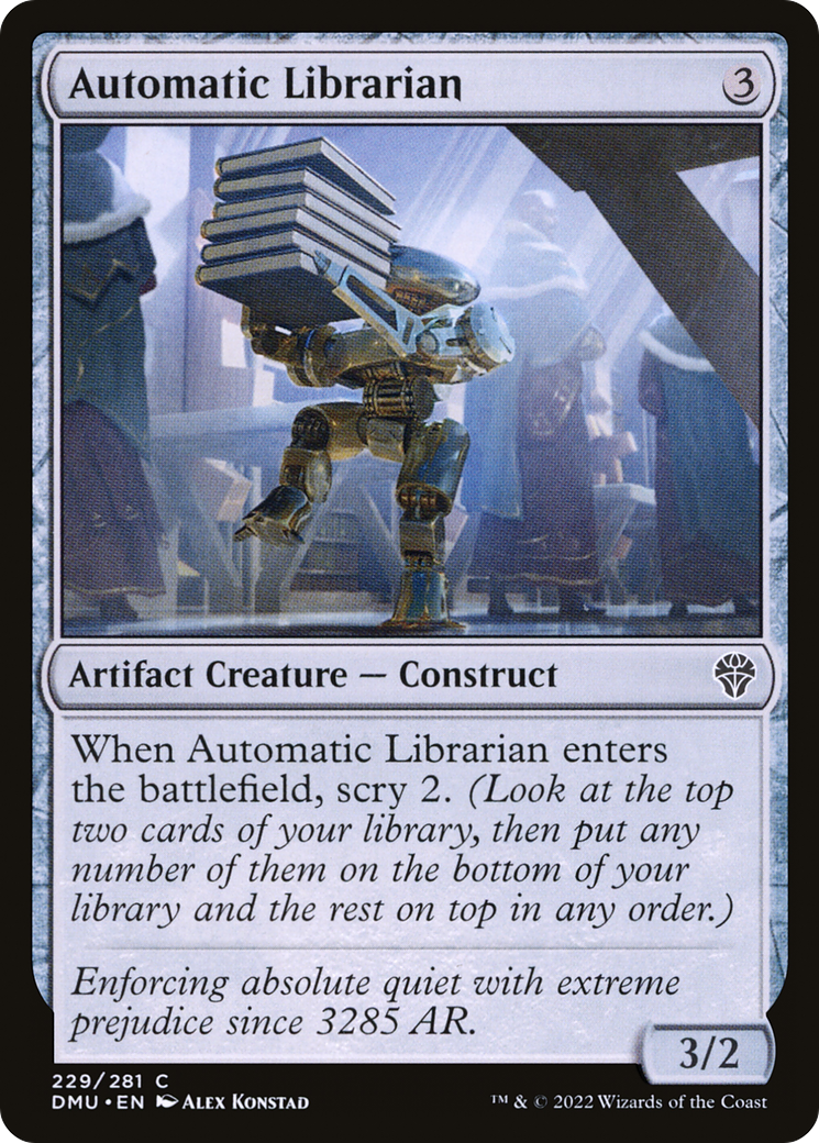 Automatic Librarian (DMU-229) (Foil)