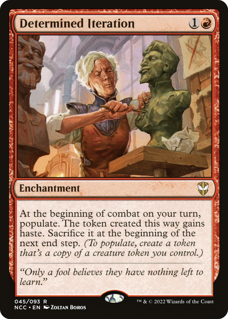 Determined Iteration (NCC-045)