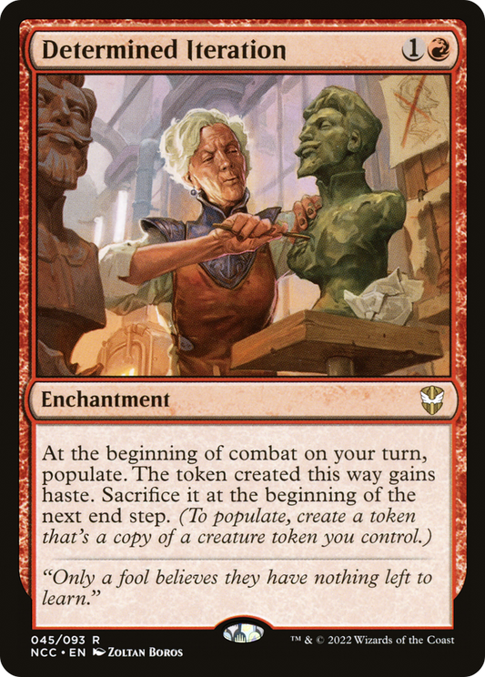 Determined Iteration (NCC-045)
