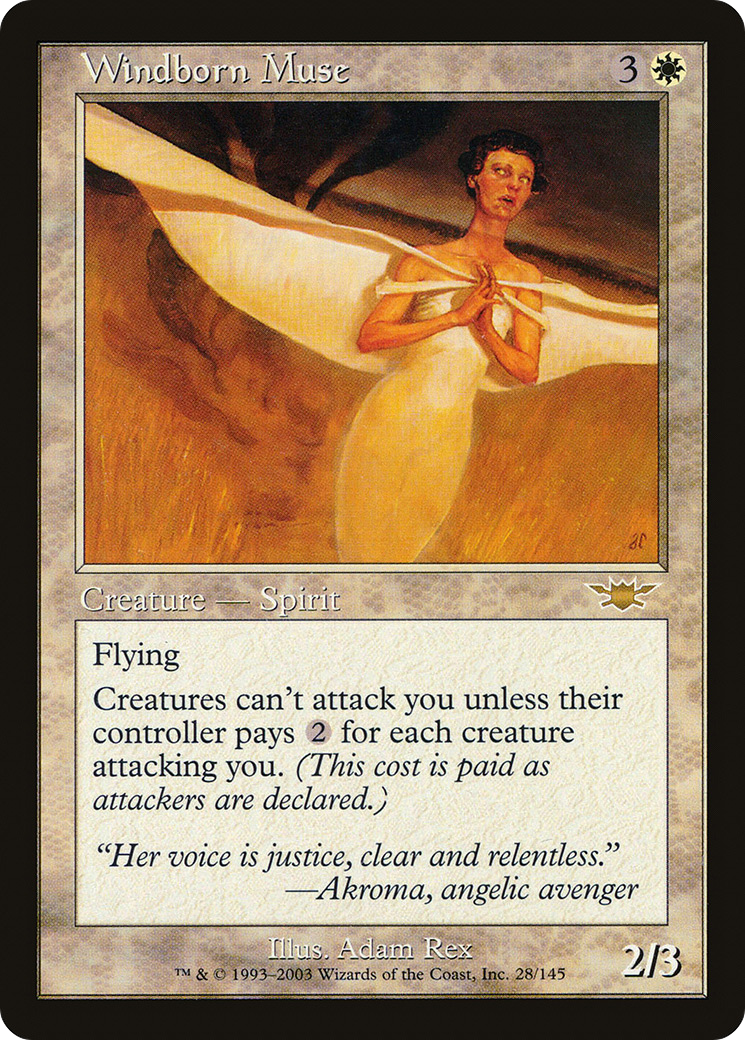 Windborn Muse (LGN-028) (Foil)