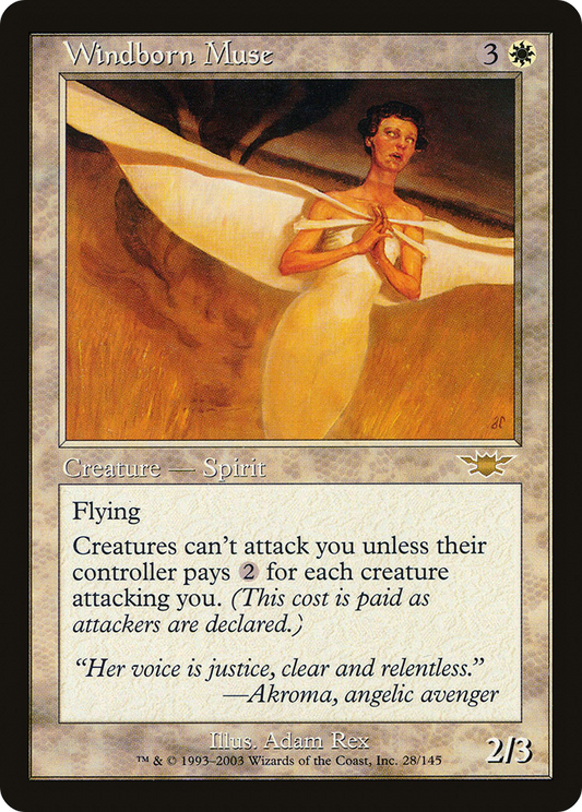 Windborn Muse (LGN-028) (Foil)