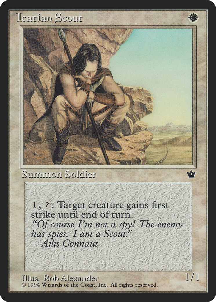 Icatian Scout (FEM-13C)