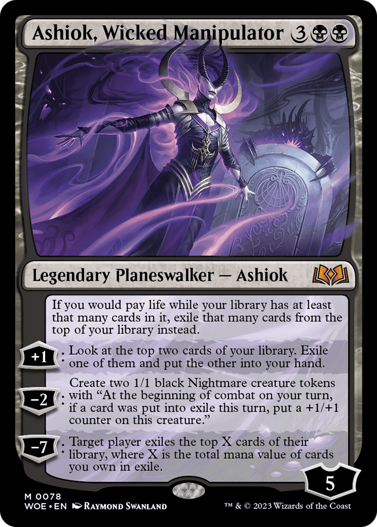 Ashiok, Wicked Manipulator (WOE-078)