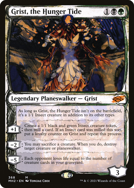 Grist, the Hunger Tide (MH2-368) (Showcase) (Foil)