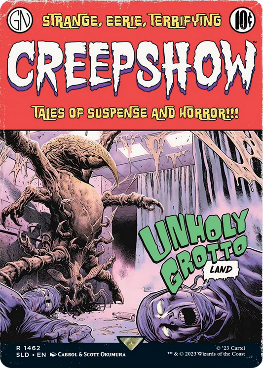 Unholy Grotto // Unholy Grotto (SLD-1462) (Full Art) (Borderless) (Foil)