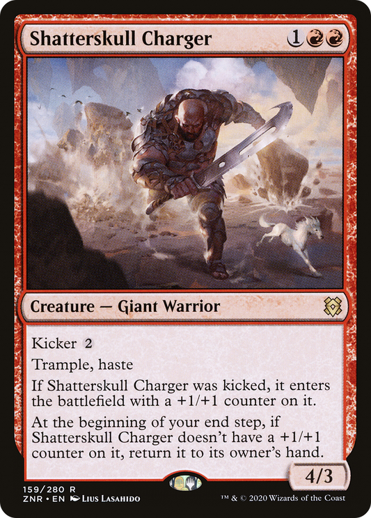 Shatterskull Charger (ZNR-159) (Foil)