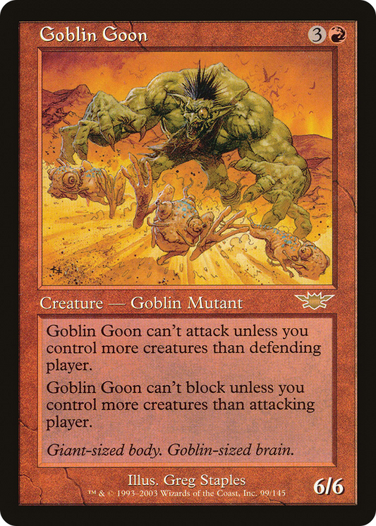 Goblin Goon (LGN-099) (Foil)