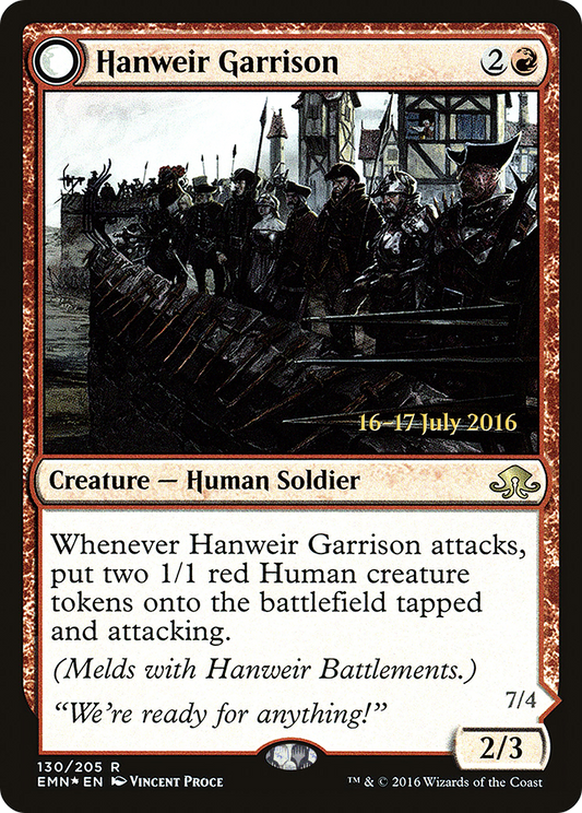 Hanweir Garrison (PRE-130AS) (Foil)