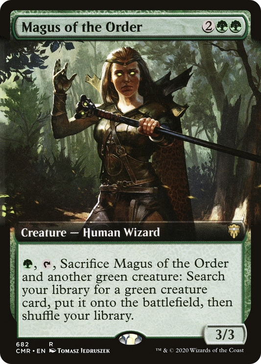 Magus of the Order (CMR-682) (Extended Art) (Foil)