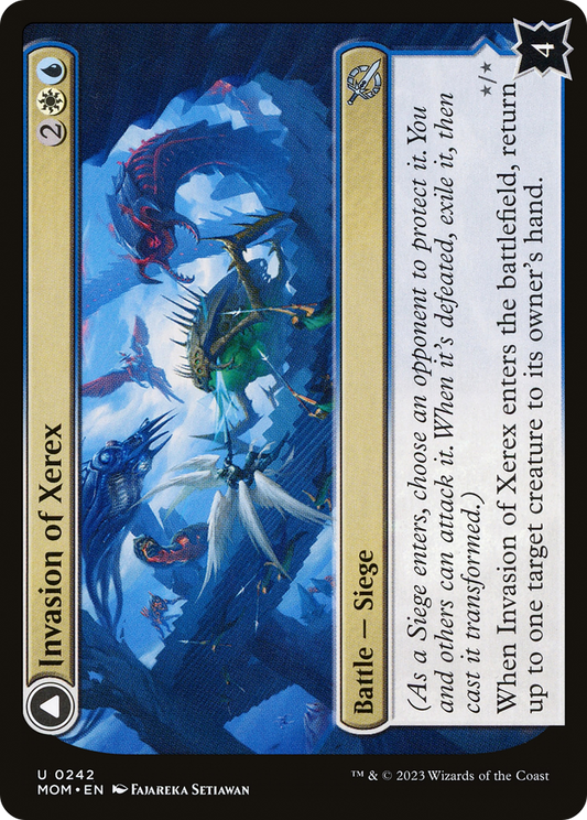 Invasion of Xerex // Vertex Paladin (MOM-242) (Foil)