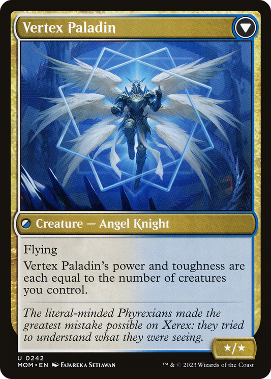 Invasion of Xerex // Vertex Paladin (MOM-242) (Foil)