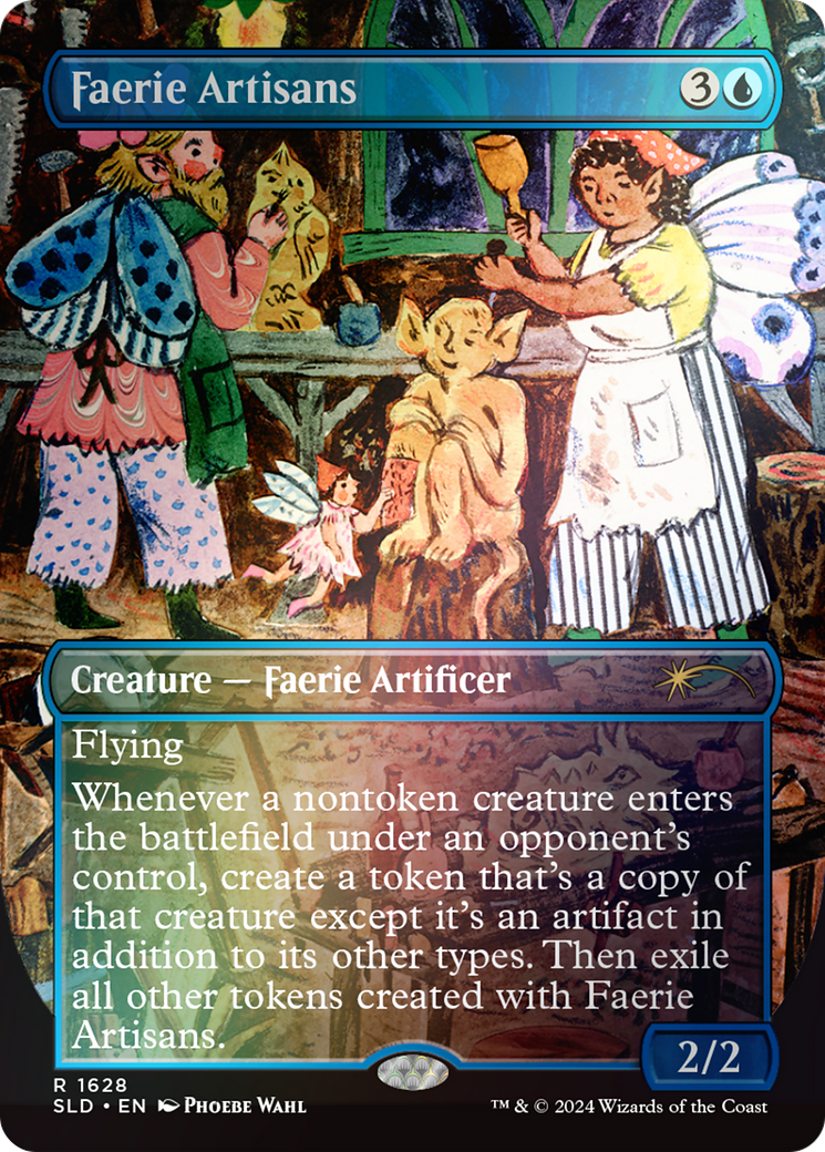 Faerie Artisans (SLD-1628★) (Borderless) (Foil)
