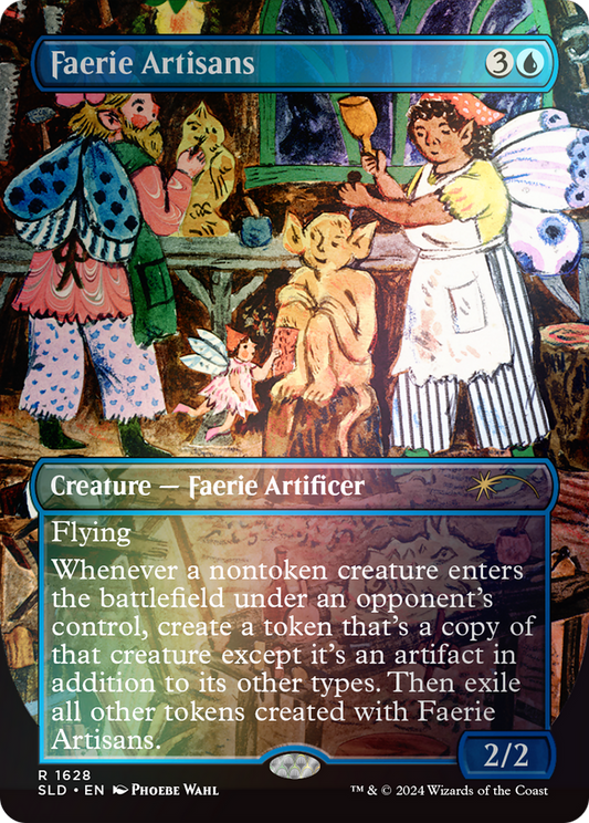 Faerie Artisans (SLD-1628★) (Borderless) (Foil)