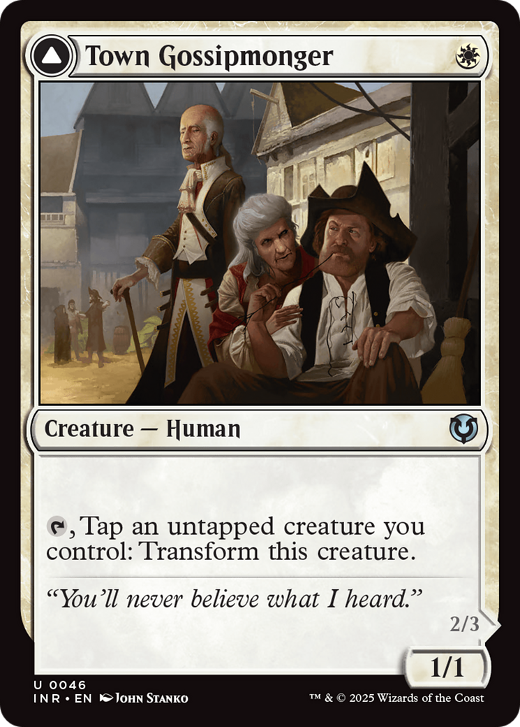 Town Gossipmonger // Incited Rabble (INR-046)