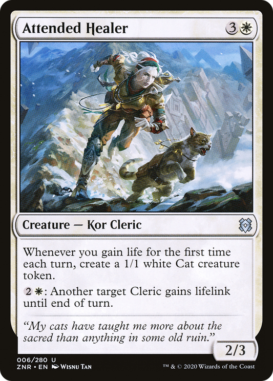 Attended Healer (ZNR-006) (Foil)