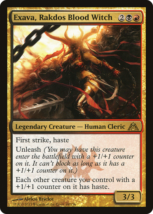 Exava, Rakdos Blood Witch (DGM-069) (Foil)