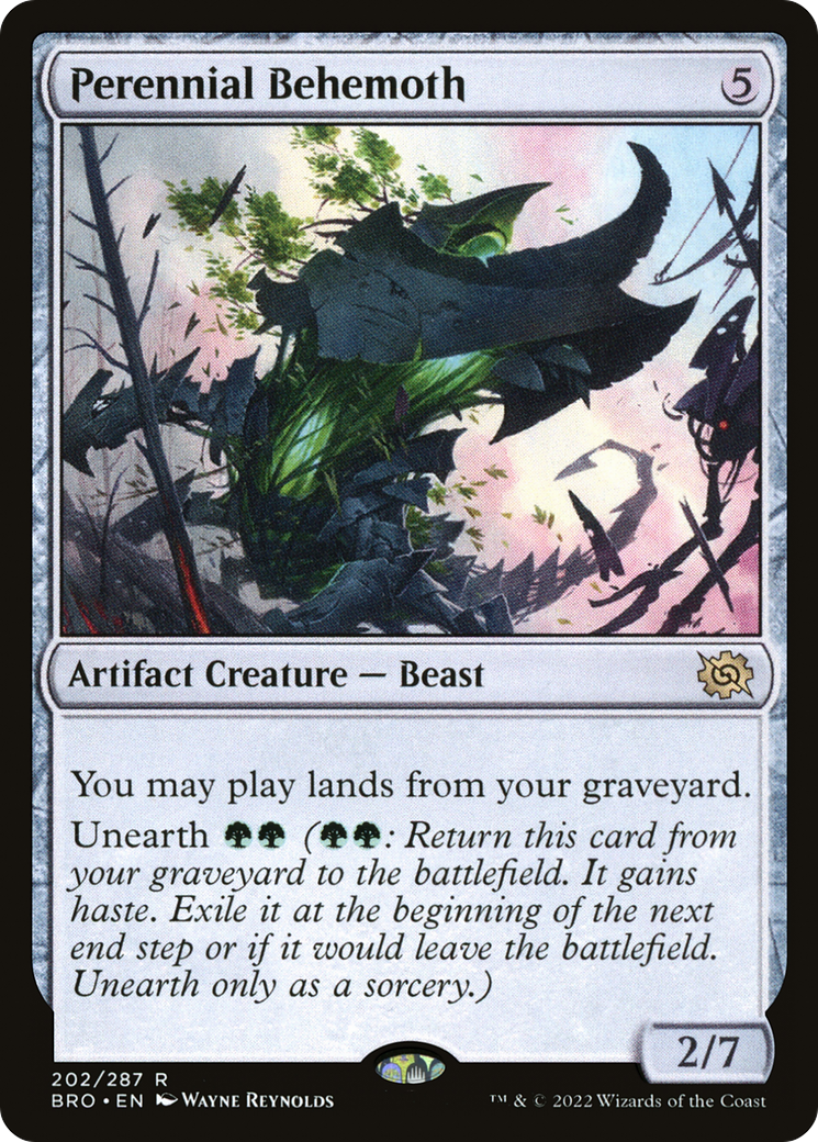 Perennial Behemoth (BRO-202) (Foil)