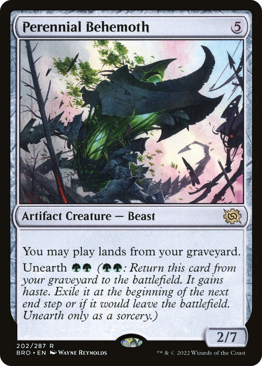Perennial Behemoth (BRO-202) (Foil)