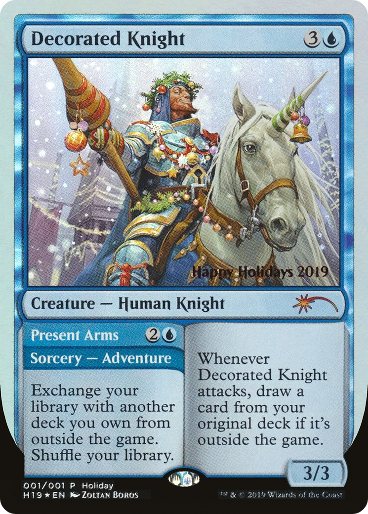 Decorated Knight // Present Arms (HHO-019) (Foil)