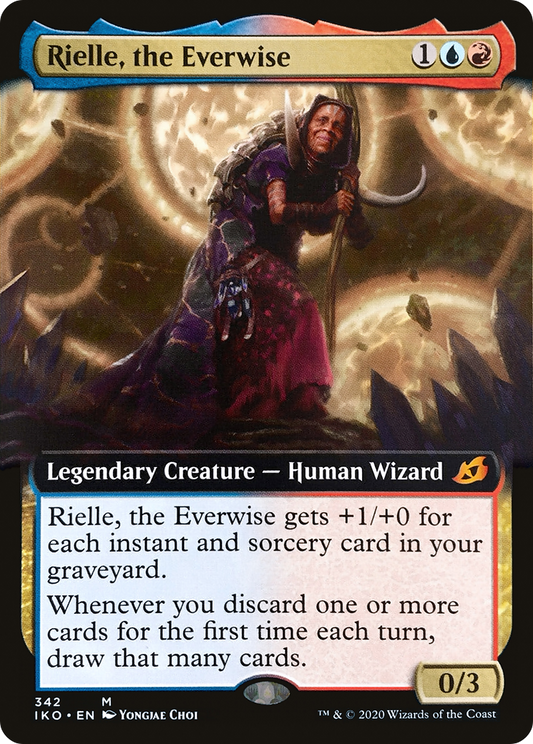 Rielle, the Everwise (IKO-342) (Extended Art) (Foil)