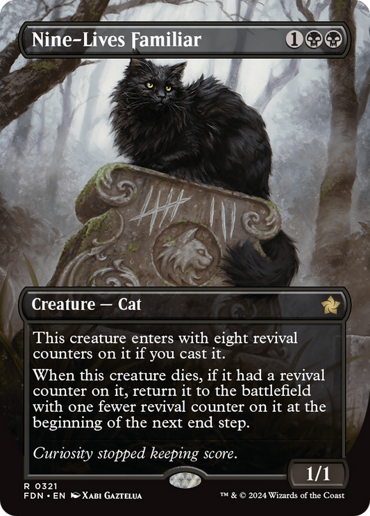 Nine-Lives Familiar (FDN-321) (Borderless)