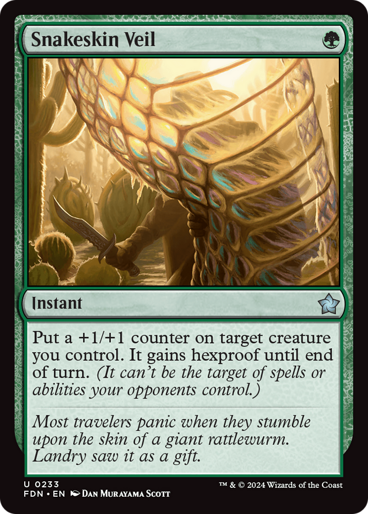 Snakeskin Veil (FDN-233)
