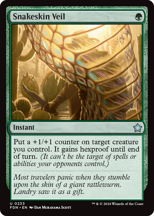 Snakeskin Veil (FDN-233)