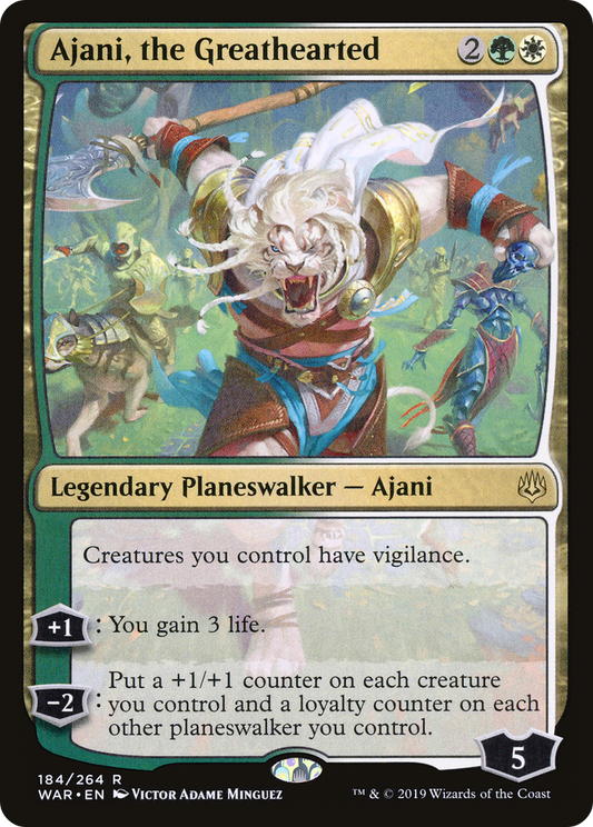 Ajani, the Greathearted (WAR-184)