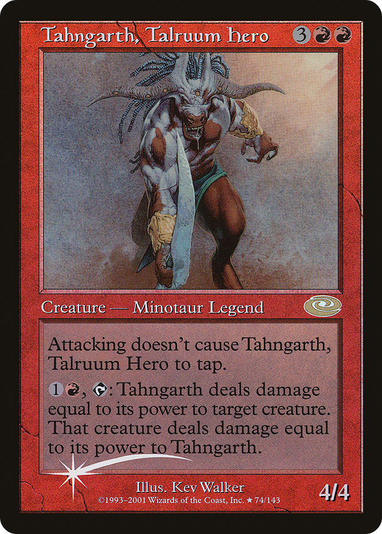 Tahngarth, Talruum Hero (PLS-74★) (Foil)