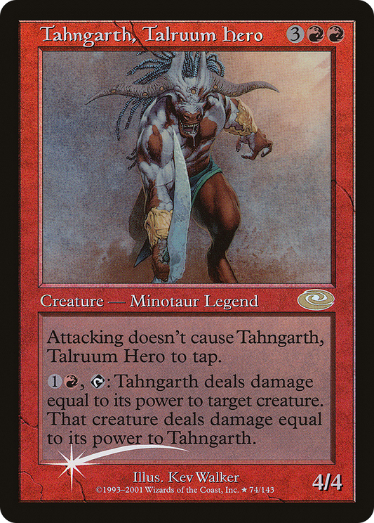 Tahngarth, Talruum Hero (PLS-74★) (Foil)
