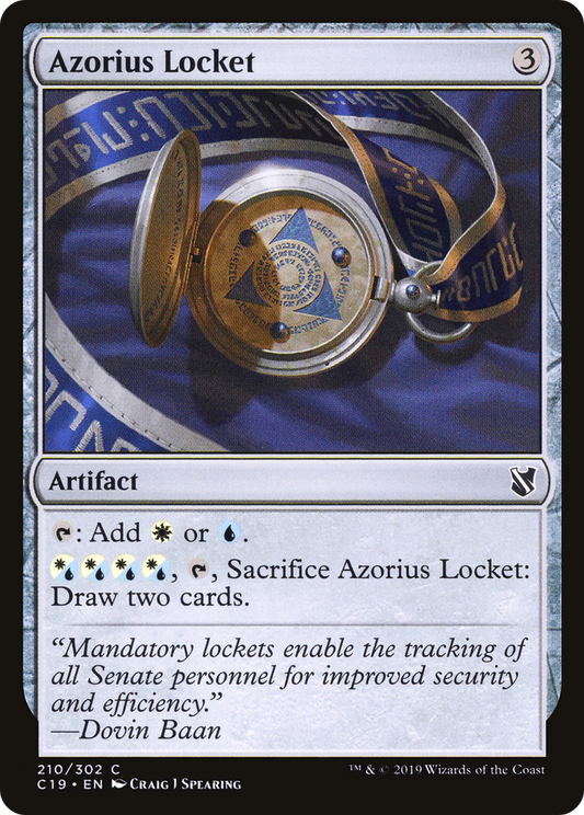 Azorius Locket (C19-210)