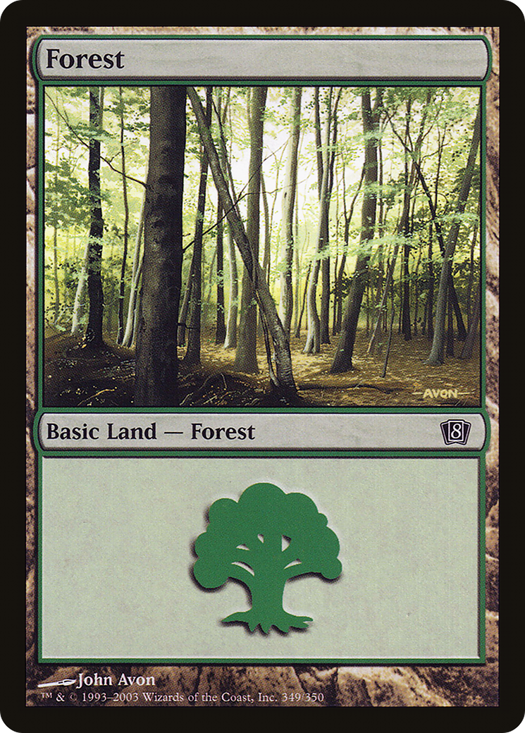Forest (8ED-349★) (Foil)