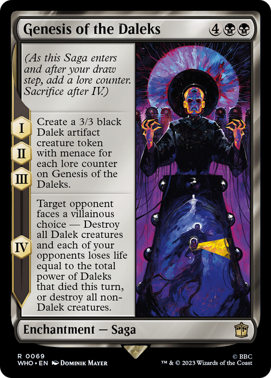 Genesis of the Daleks (WHO-069) (Foil)