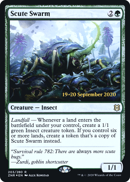 Scute Swarm (PRE-203S) (Foil)