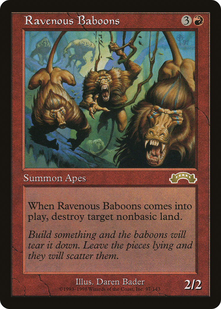 Ravenous Baboons (EXO-097)