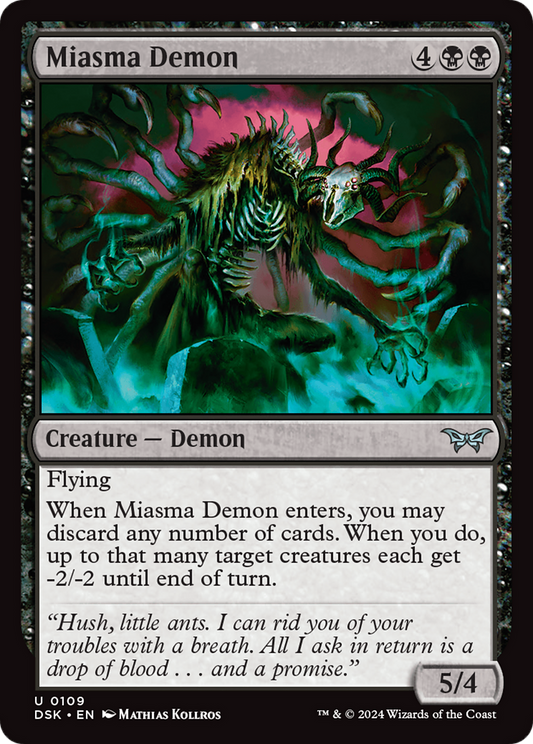 Miasma Demon (DSK-109) (Foil)